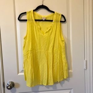 Yellow blouse from Target